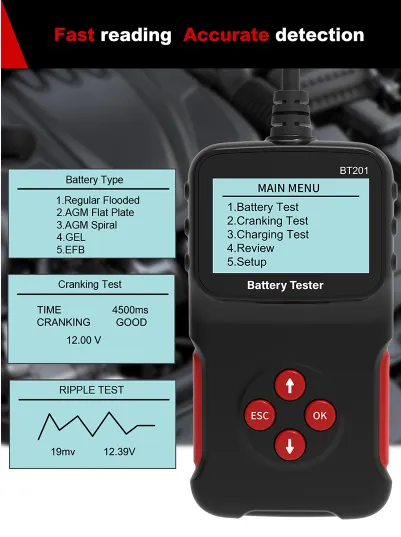 Car battery diagnostic instrument 12V general battery diagnosis