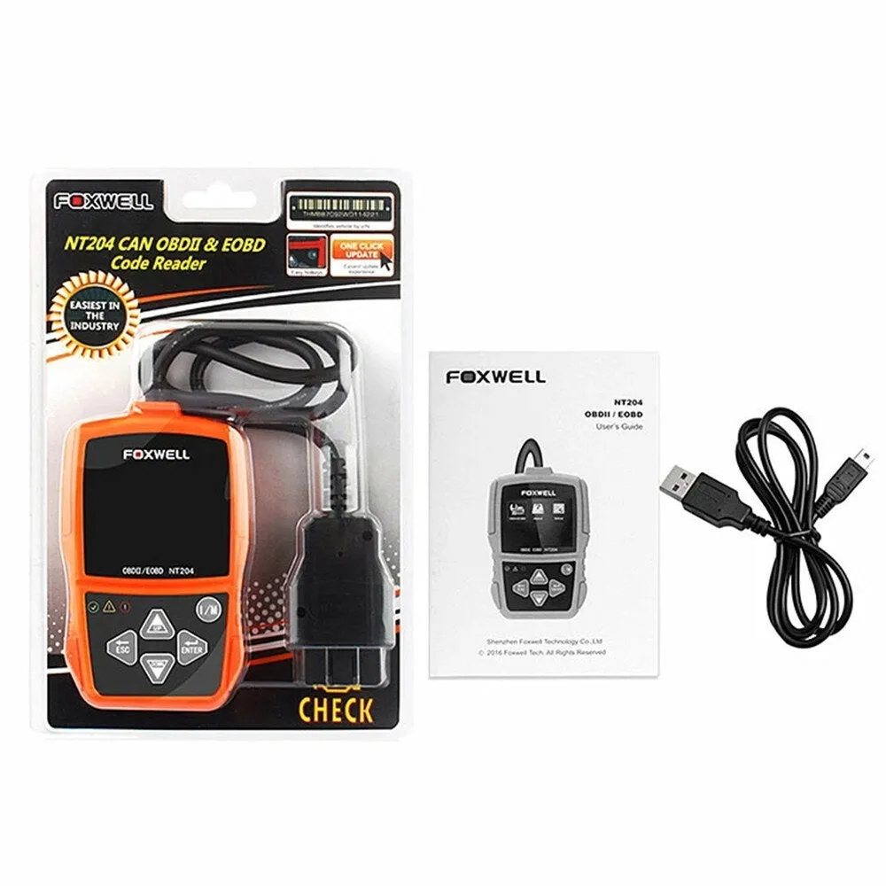Car Diagnostic Scanner: Engine Light Fault Code Reader, I/M Readiness, Live Data Test Tool