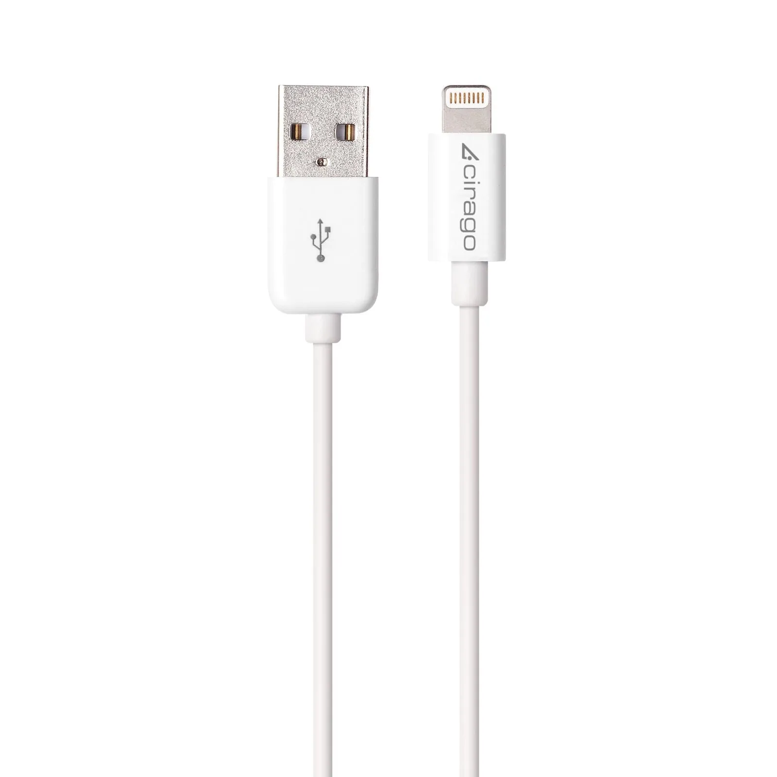Cirago 6Ft. USB to Lightning Sync/Charging Smart Cable MFi Certified for Apple