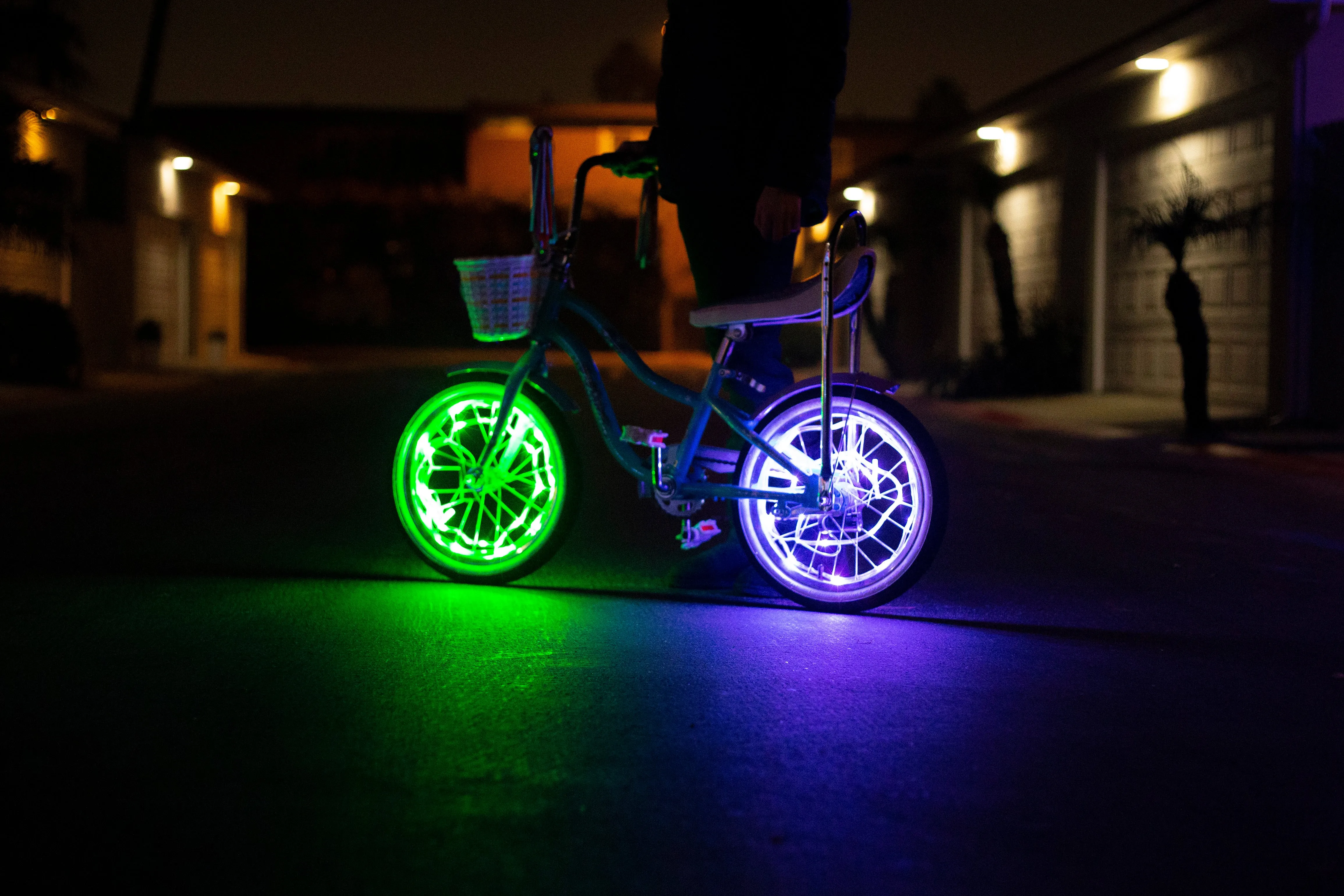 Color Changing LED Bicycle Wheel Lights (2 wheel set)