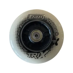 Crazy - illumin8 LED Light Up Inline Wheels (1-Pack) - 100mm