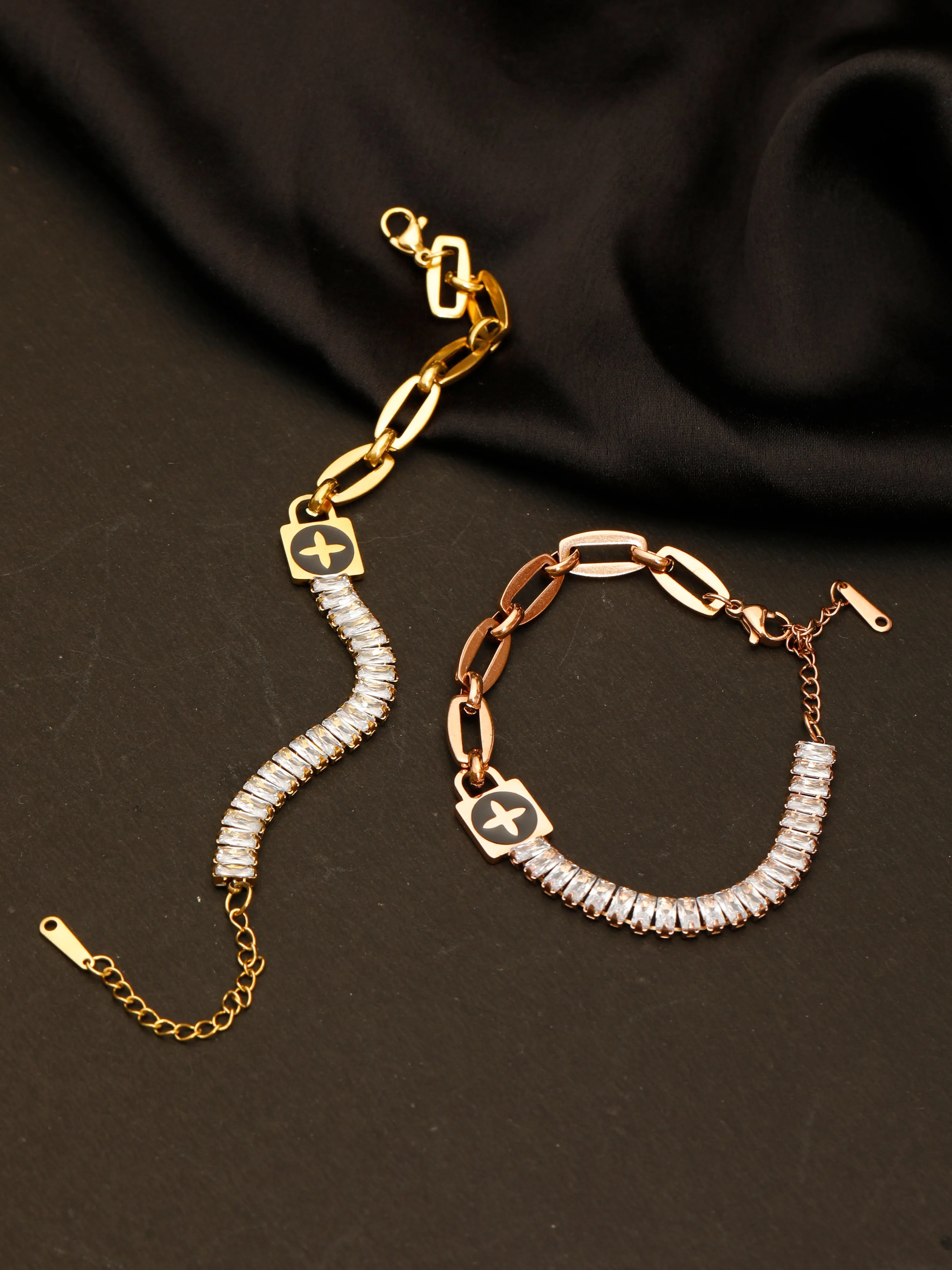 Cross Cut/Enigmatic Glow Bracelets