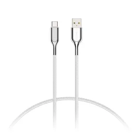 Cygnett Armoured Lightning to USB-A Cable 2M -White