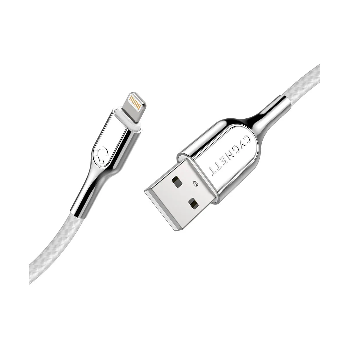 Cygnett Armoured Lightning To USB-A Cable 3M - White