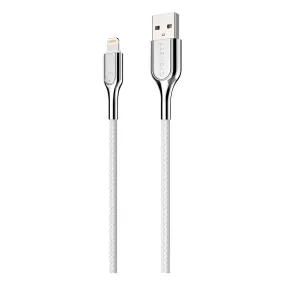 Cygnett Armoured Lightning To USB-A Cable 3M - White