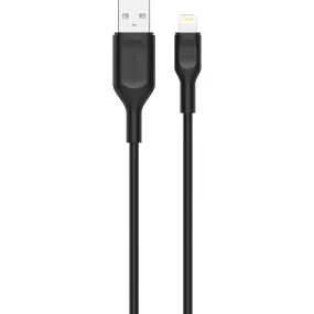 Cygnett Charge & Connect Lightning to USB-A Cable 1.2m (Black)