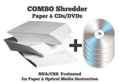 Datastroyer DCS 36/6 High Security COMBO Paper & CD Shredder Level 6/P-7