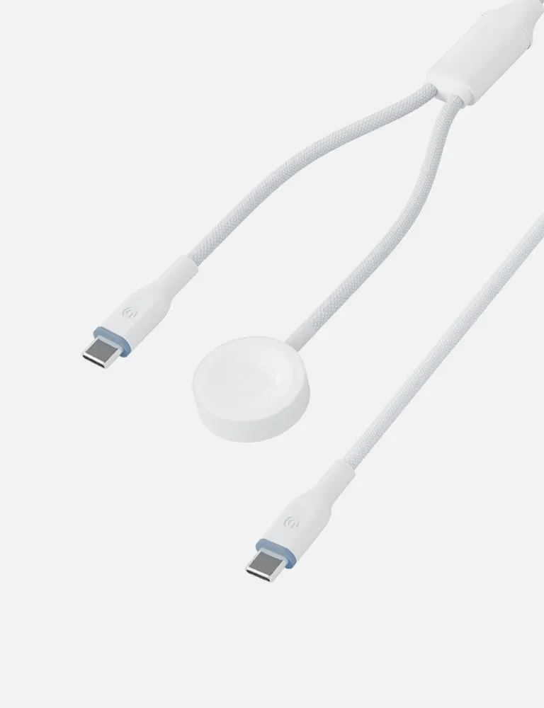 Deuce 2-in-1 USB-C to USB-C with Integrated Watch Charger