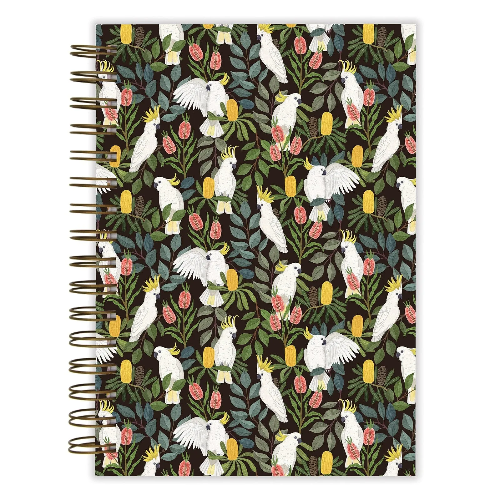 Earth Greetings: A5 Lined Journal Aussie Squawkers
