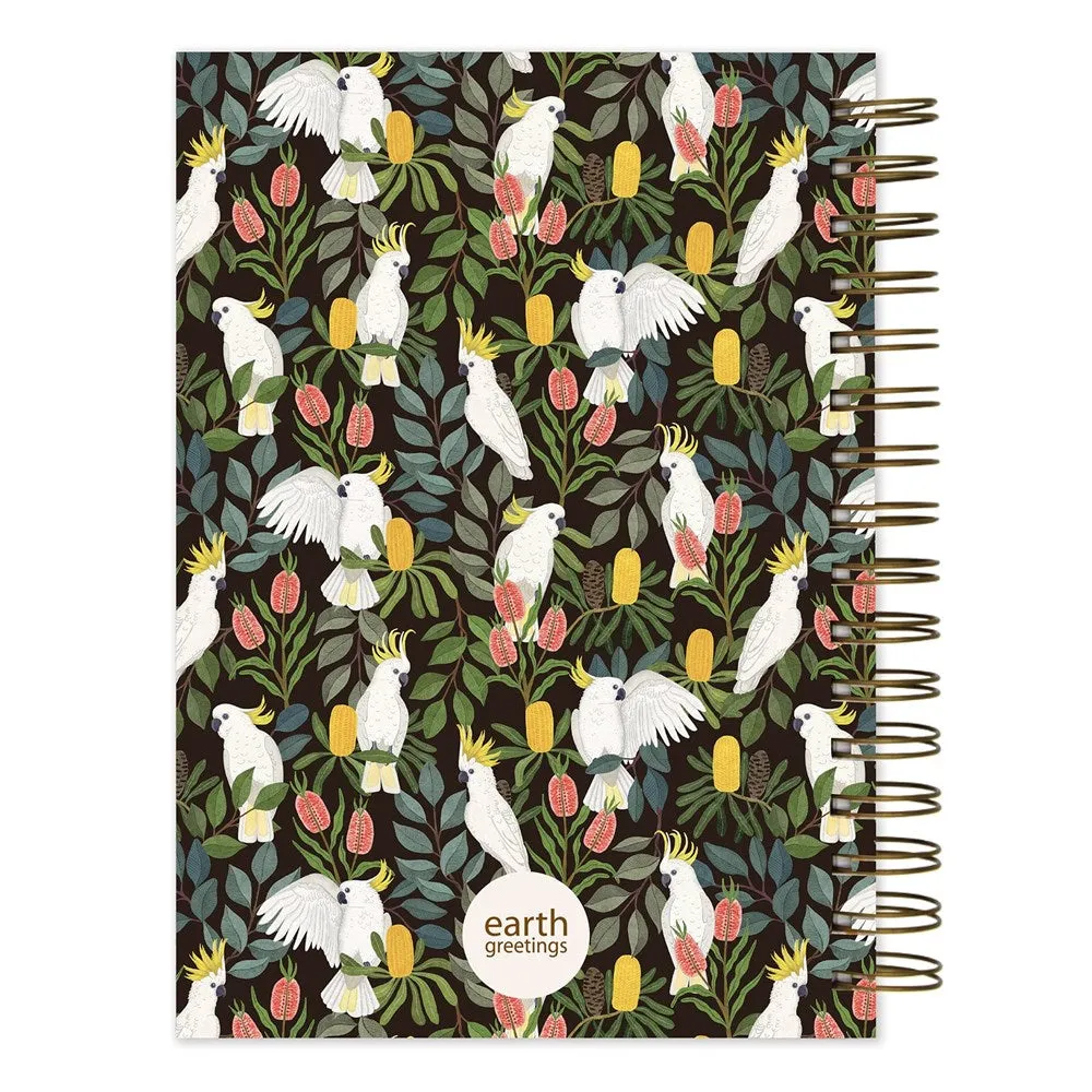 Earth Greetings: A5 Lined Journal Aussie Squawkers
