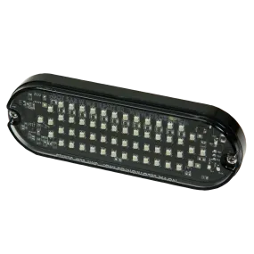 ECO 3920A ECCO Directional 56 LED Light (7.5" Oval, Amber, Grommet)