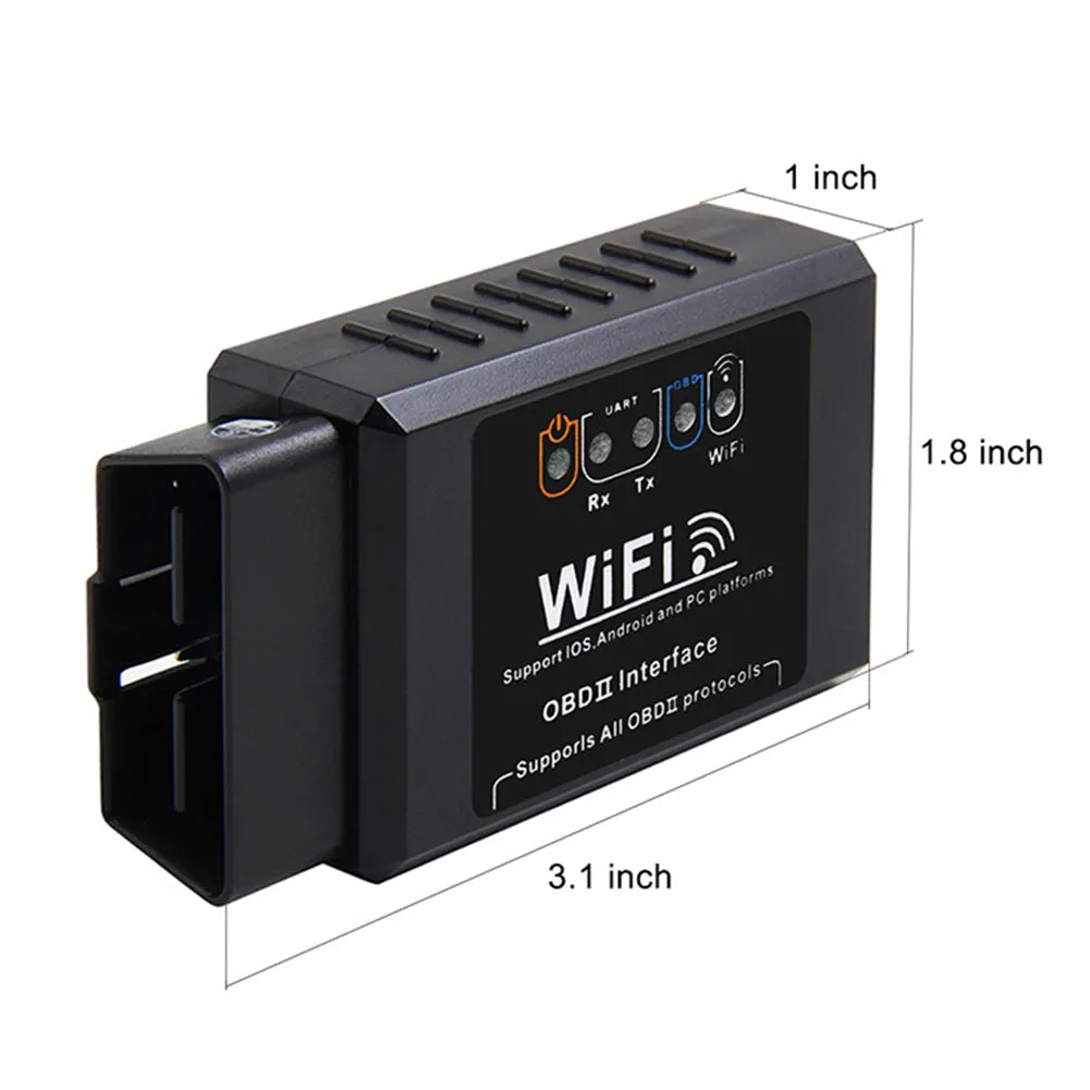 ELM327 V1.5 OBD2 WIFI  Car Diagnostic Scanner Auto Code Reader