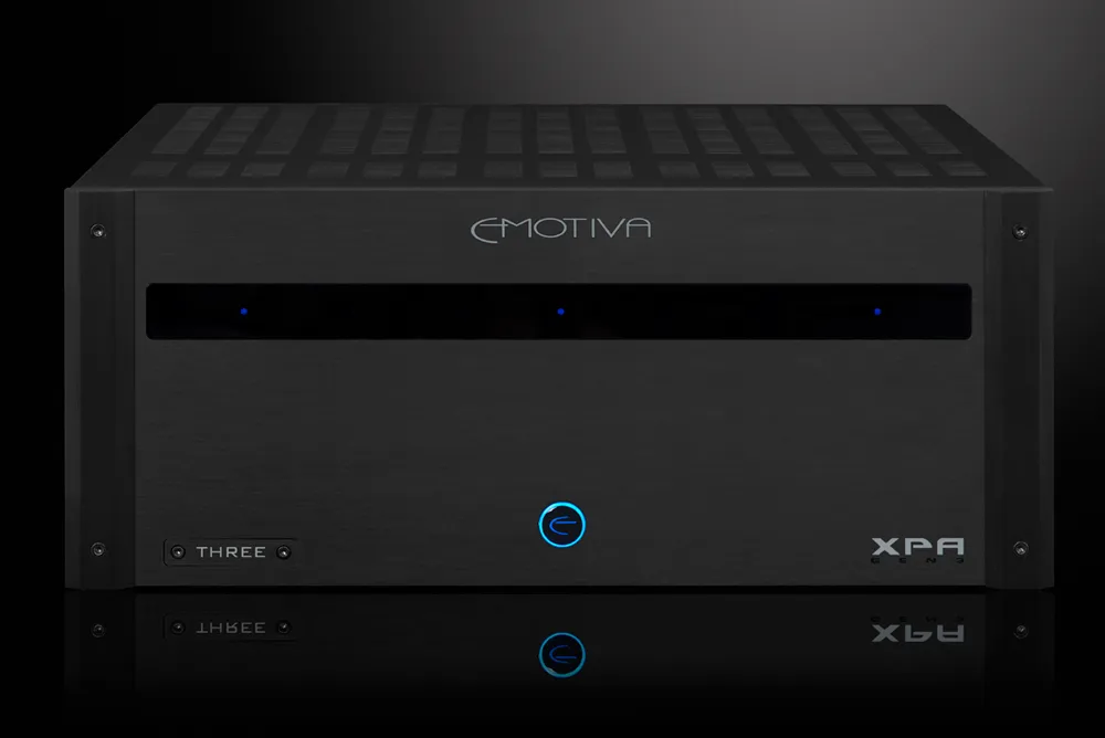 Emotiva XPA-3 Gen3 Black Modular Power Amplifier (3 Channel)