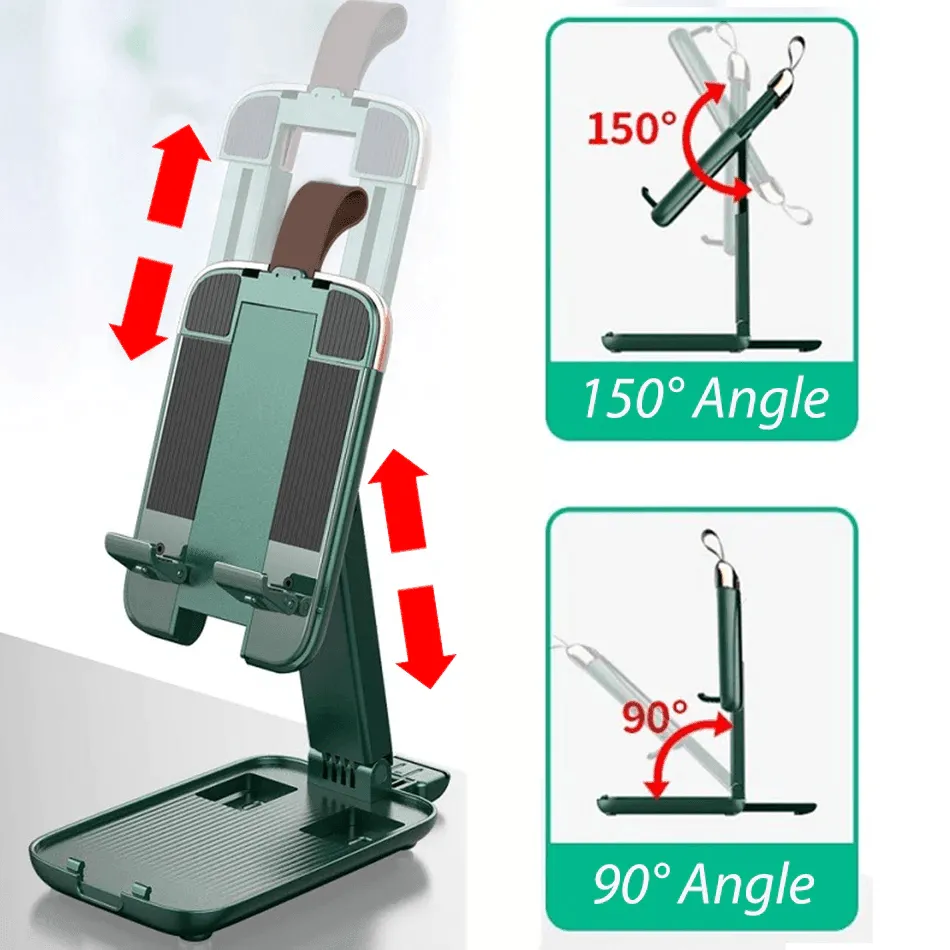 Foldable Portable Mini Smartphone Tablet Desktop Support Stand