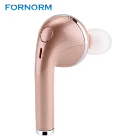 Fornorm Wireless Bluetooth In-Ear Earphone Support Hands-free Call Headset For Iphone Android Smartphone