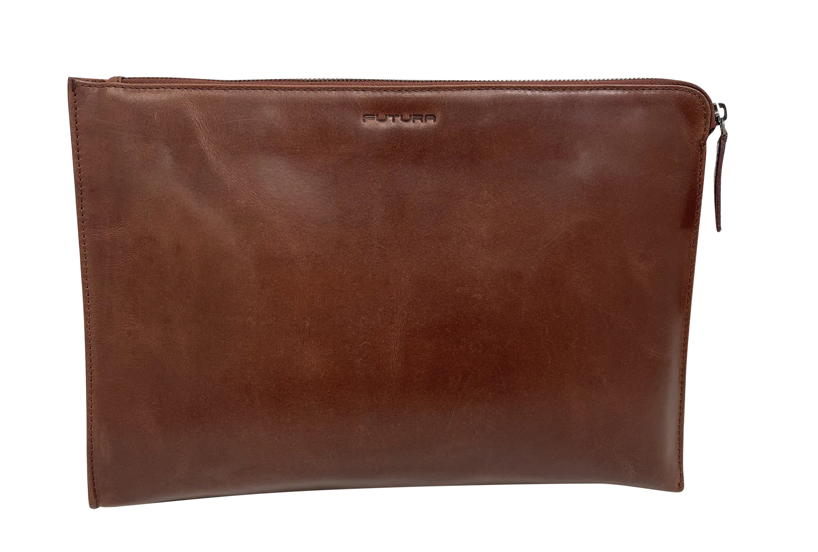 Futura Mens Document Satchel Office Travel College Bag - Brown