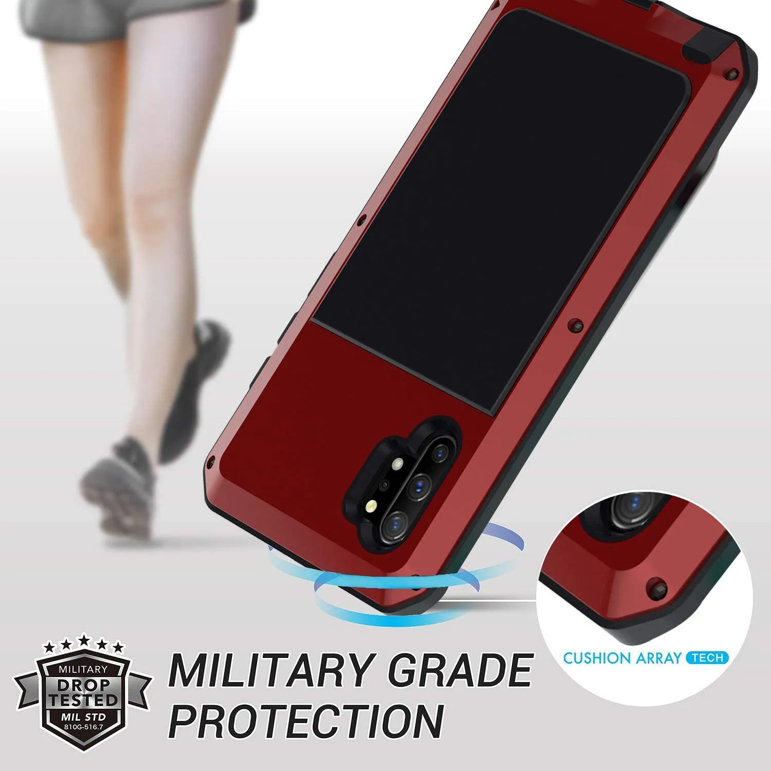 Galaxy Note 10 Plus Aluminum Metal Gorilla Case | Note 10 Plus Aluminum Case