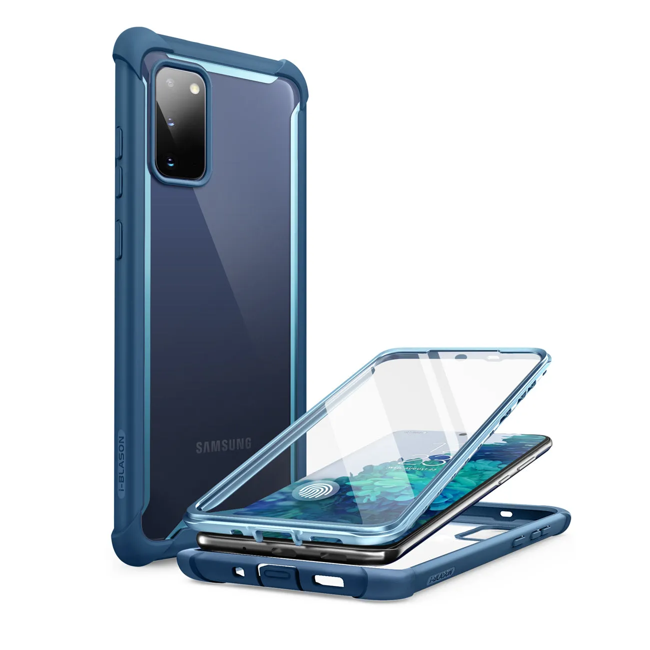 Galaxy S20 FE 5G Ares Clear Rugged Case(open box) - Blue