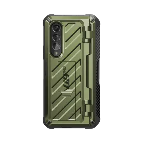 Galaxy Z Fold3 Unicorn Beetle PRO Rugged Case with S-Pen Holder-Dark Green