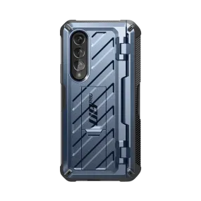 Galaxy Z Fold3 Unicorn Beetle PRO Rugged Case with S-Pen Holder-Metallic Blue