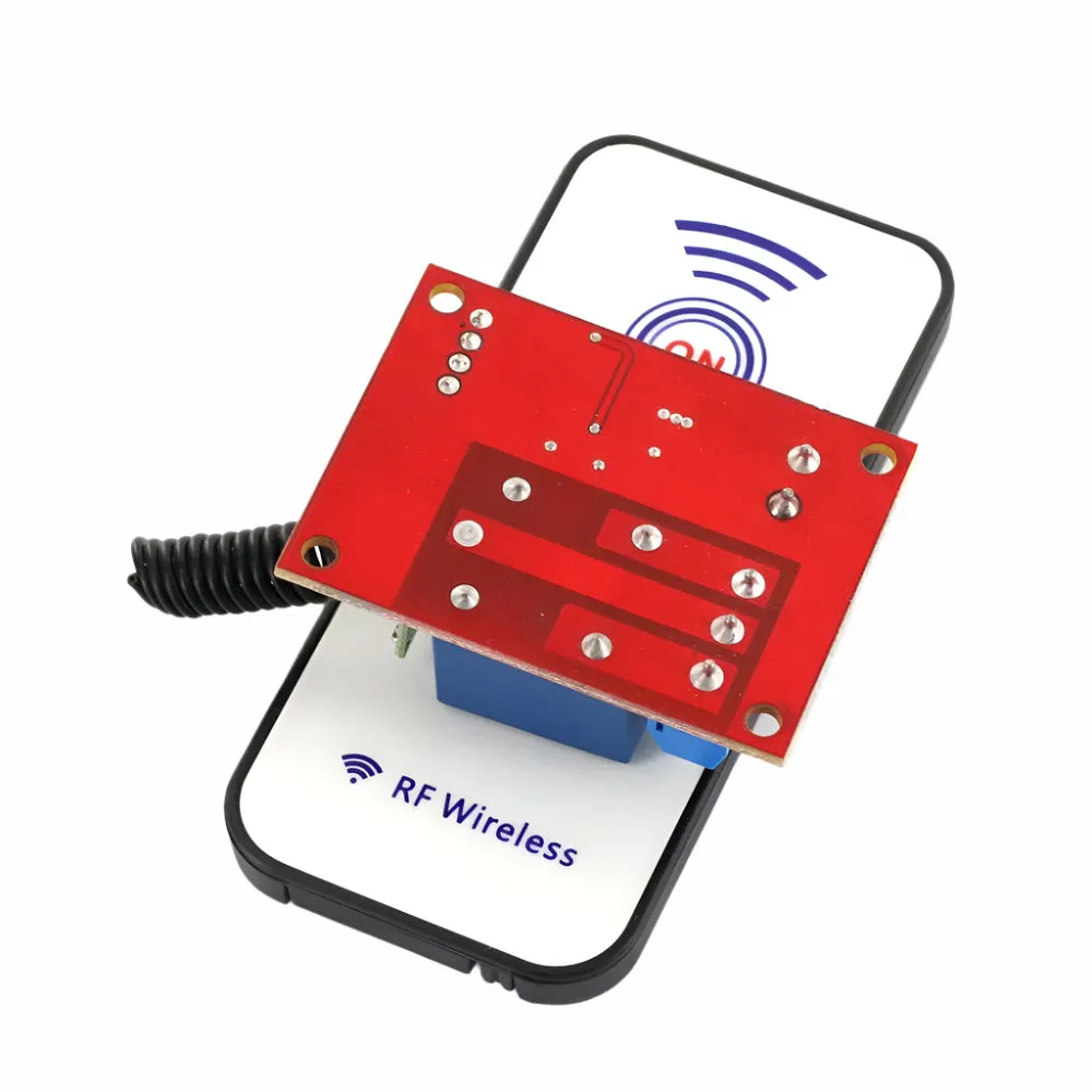 Generic 12V One Channel RF Wireless Relay Module with Remote Control