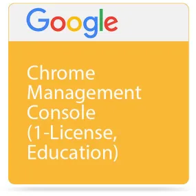 Google Chrome OS Management Console for Education 60-Month Term (5  Licenses)