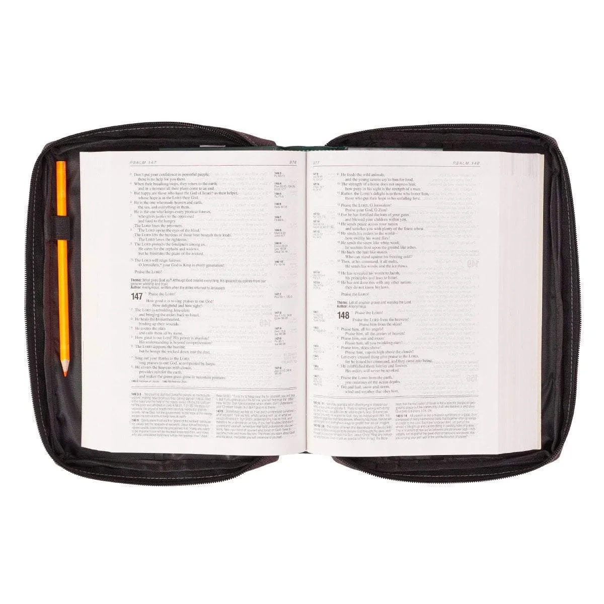 Gray Canvas Bible Cover With Fish