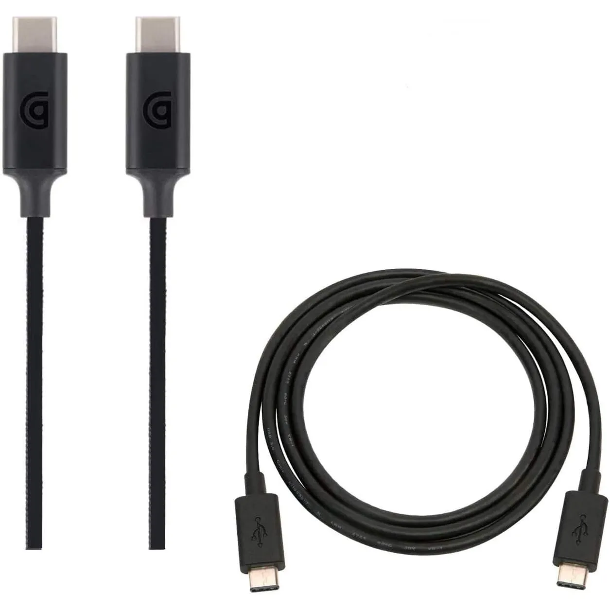 Griffin Charge/Sync USB-C to USB-C Cable 1m/3.2ft long - Black