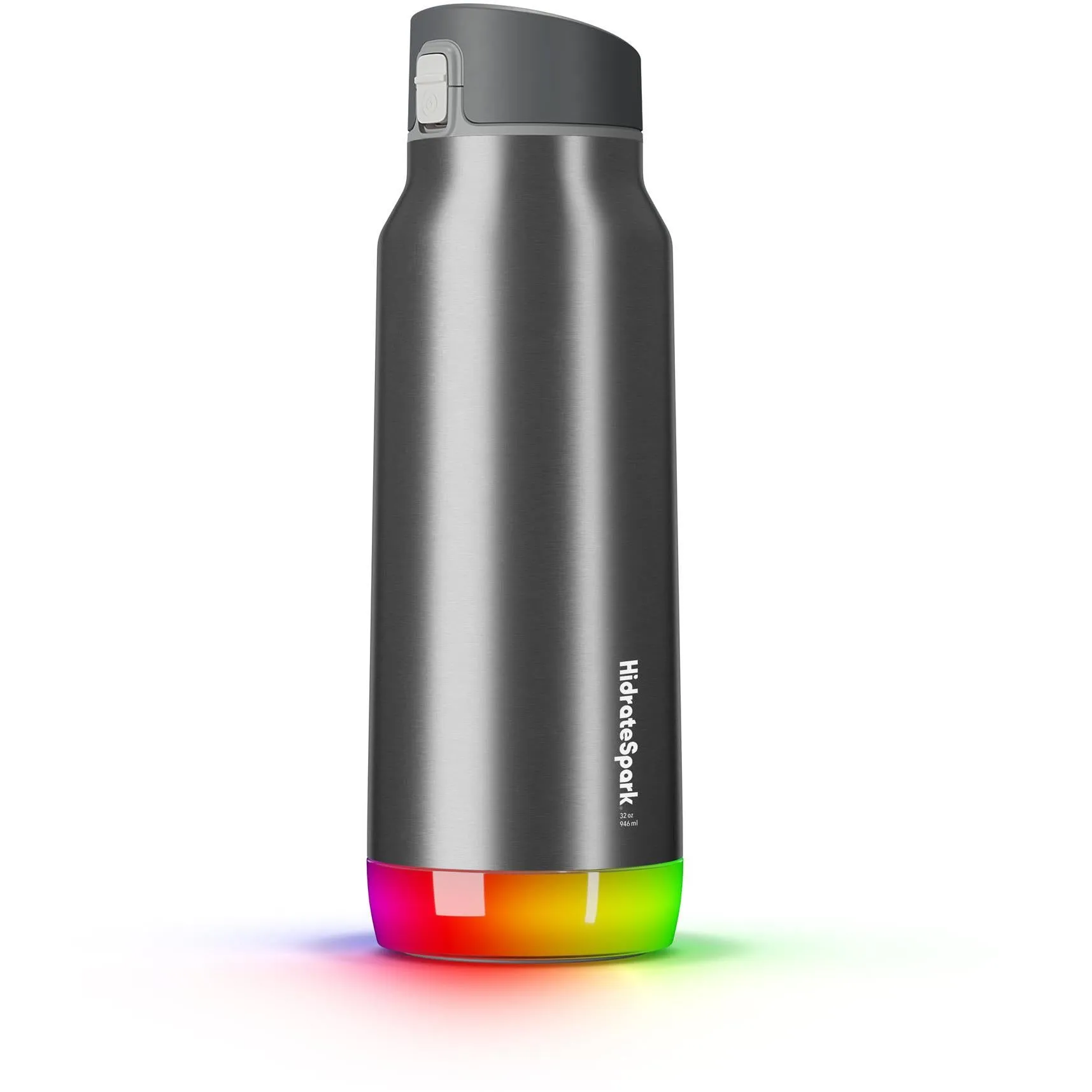 HidrateSpark Pro 946ml Chug Smart Drink Bottle (Stainless Steel)