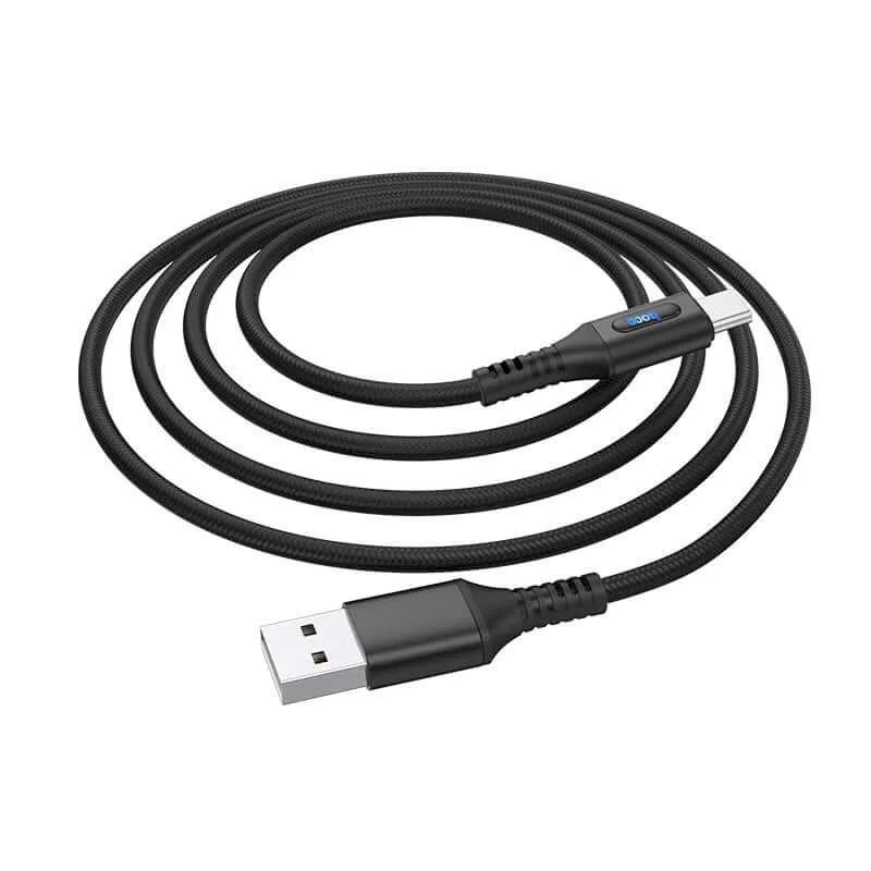 Hoco U79 | USB to Type-C Mobile Cable | Auto Power Off