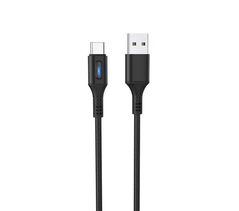 Hoco U79 | USB to Type-C Mobile Cable | Auto Power Off