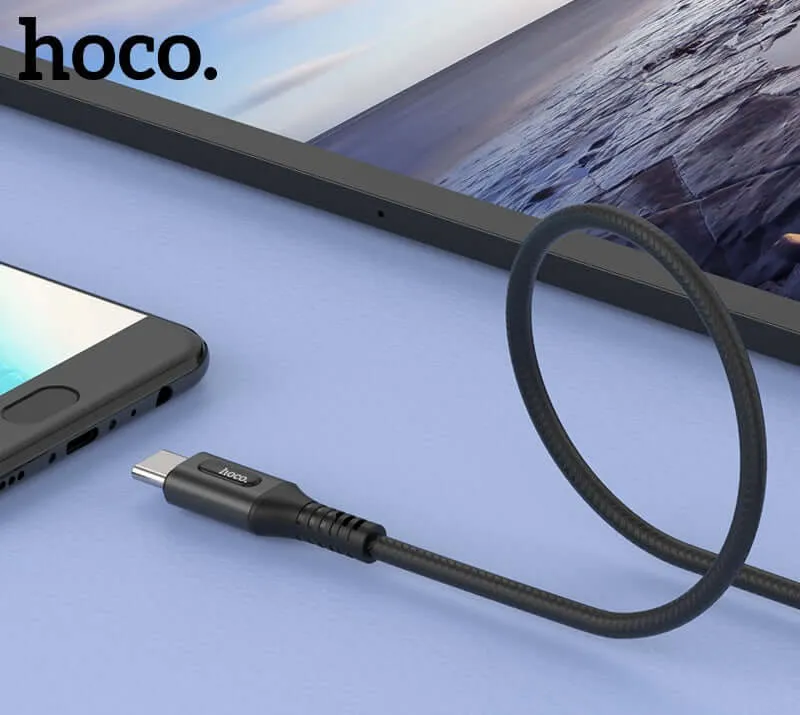 Hoco U79 | USB to Type-C Mobile Cable | Auto Power Off