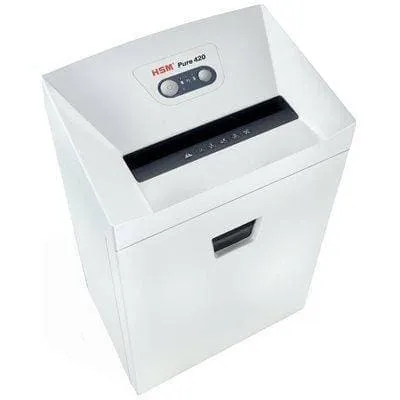 HSM Pure 420 Strip Cut Shredder Level 2/P-2
