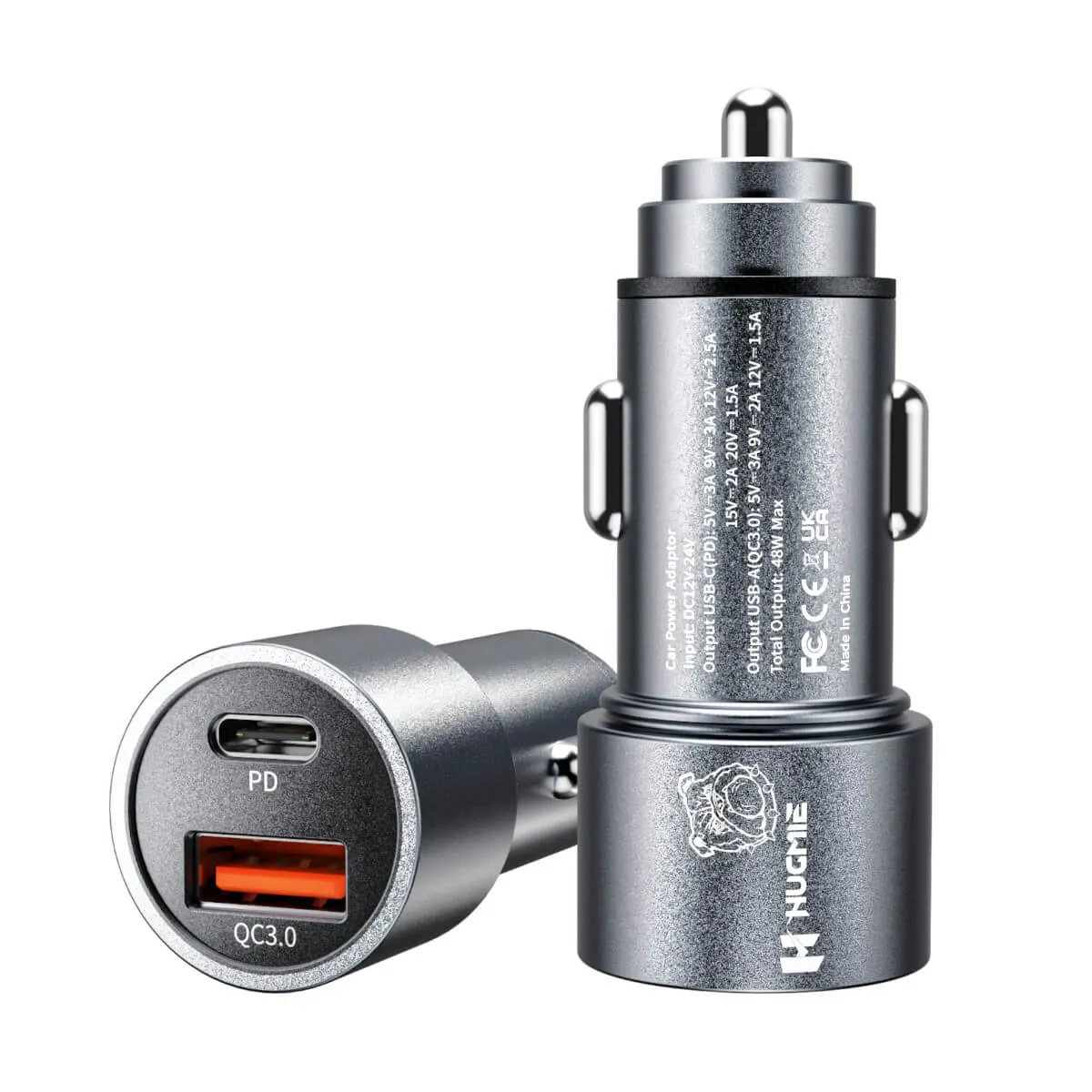 Hugmie® FCP-48W PD QC3.0 Car Charger