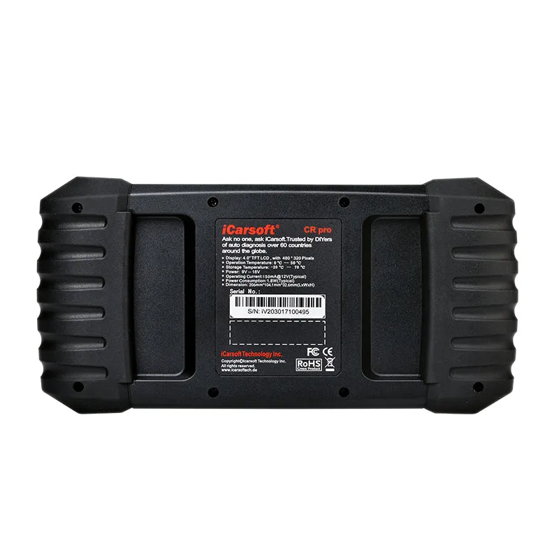 iCarsoft CR PRO Diagnostic Tool All Makes All Systems OBD1/OBD2