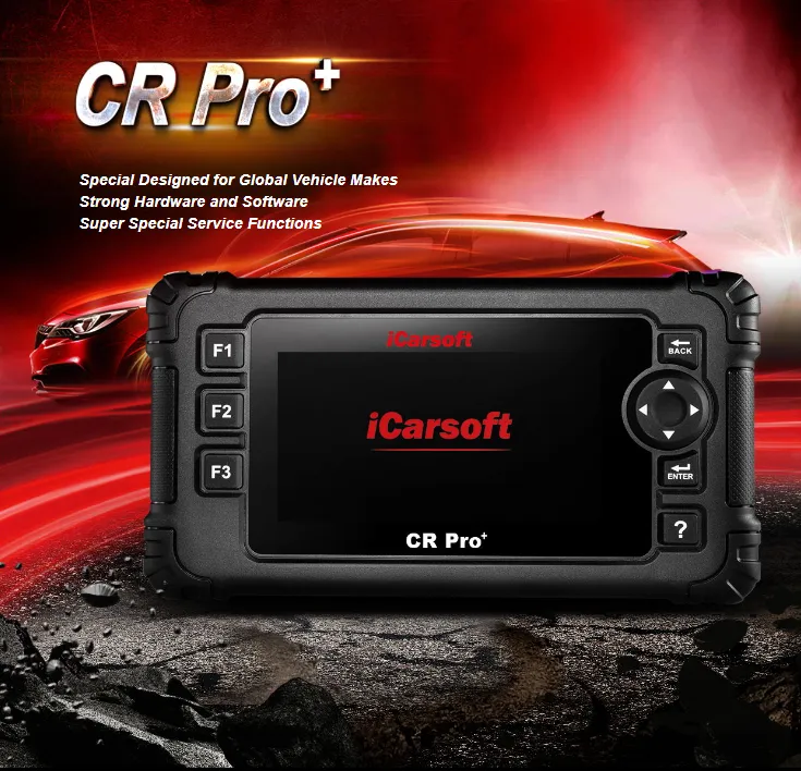 iCarsoft CR PRO Plus Professional Multi-Brand Diagnostic Scanner Tool
