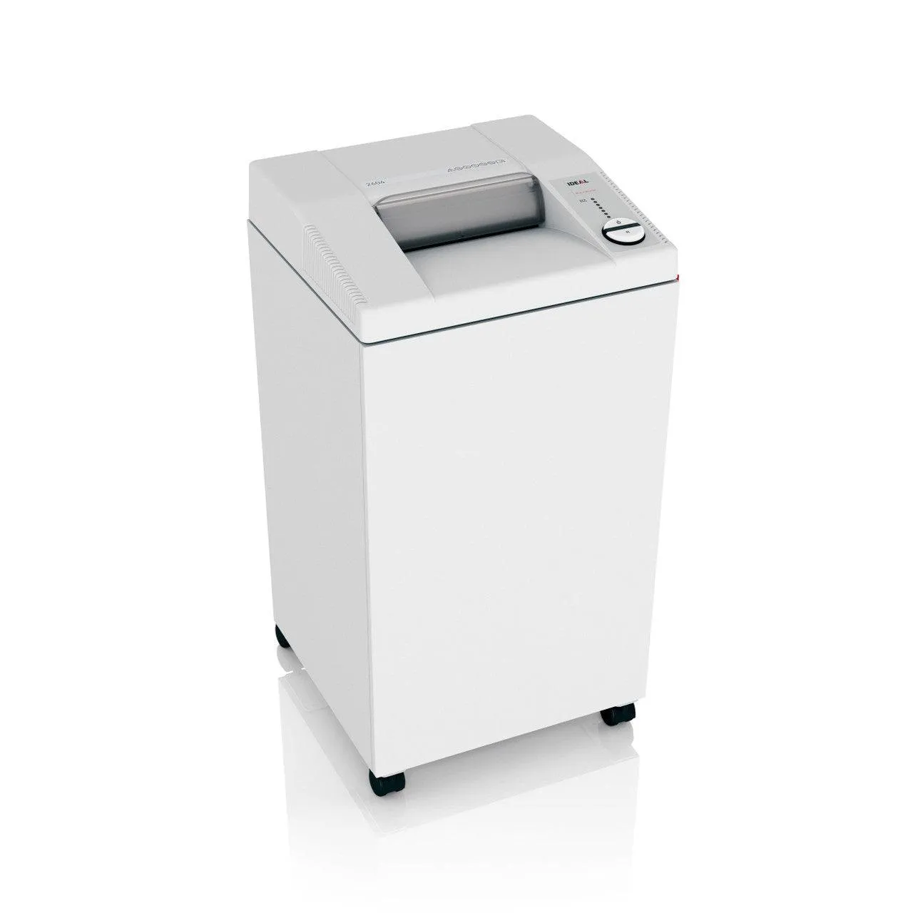 Ideal 2604 Shredder Cross Cut 2x15mm with Oil White