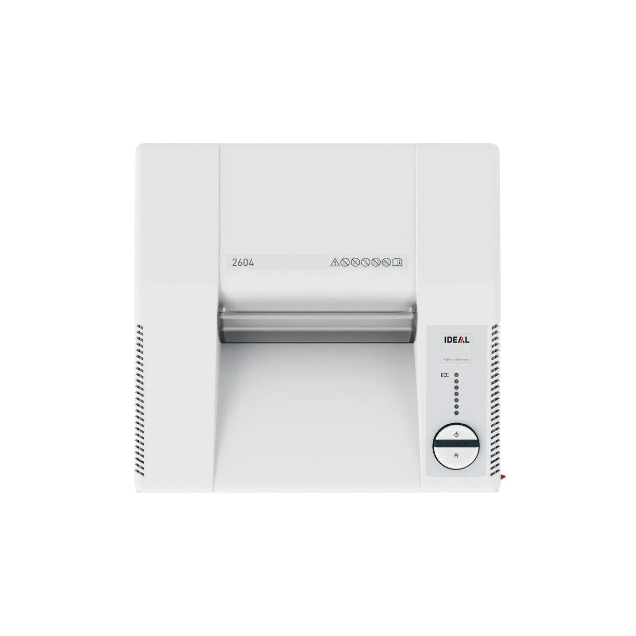 Ideal 2604 Shredder Cross Cut 2x15mm with Oil White