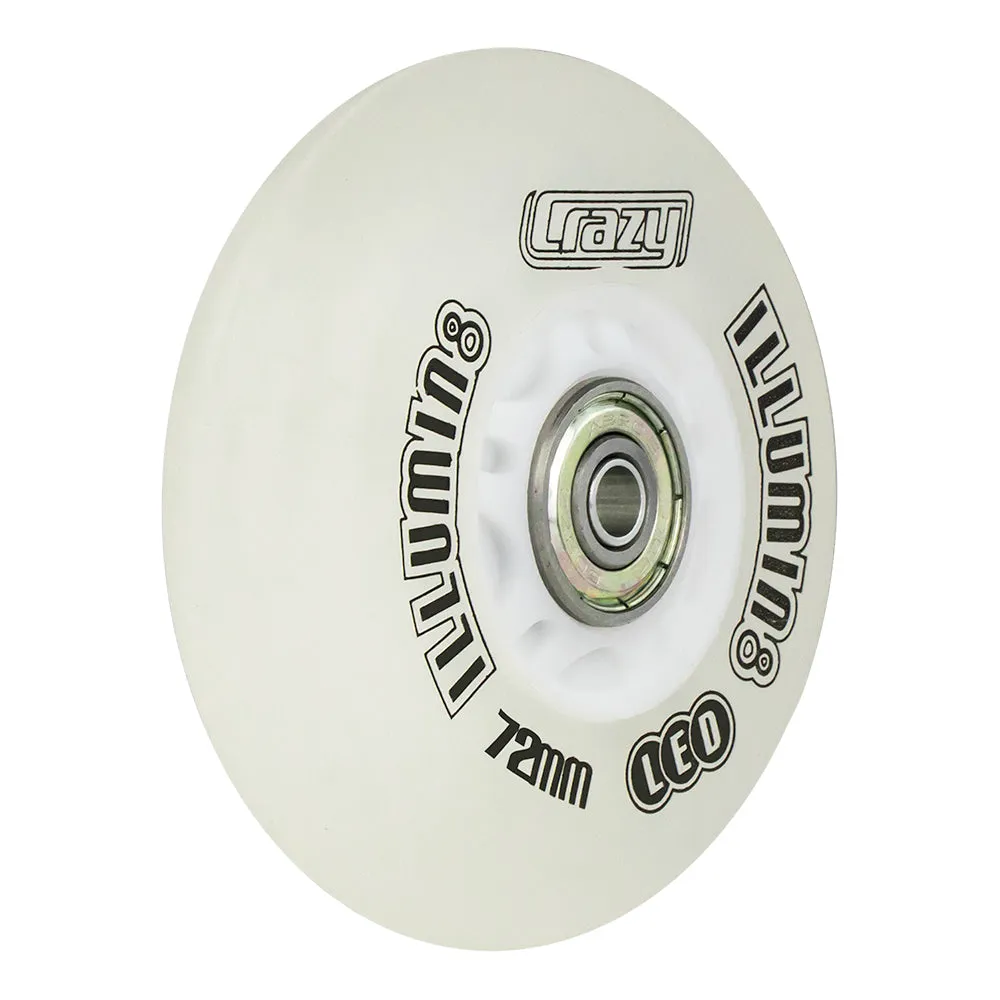illumin8 LED Light Up Wheel - White