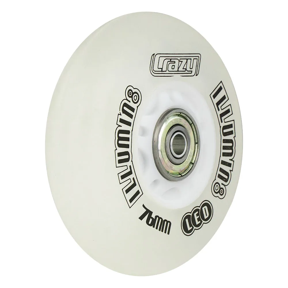 illumin8 LED Light Up Wheel - White
