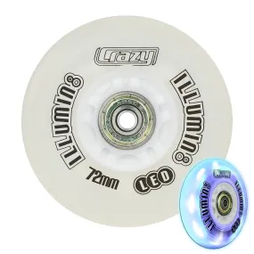 illumin8 LED Light Up Wheel - White
