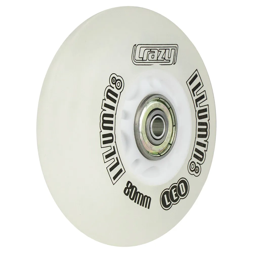 illumin8 LED Light Up Wheel - White
