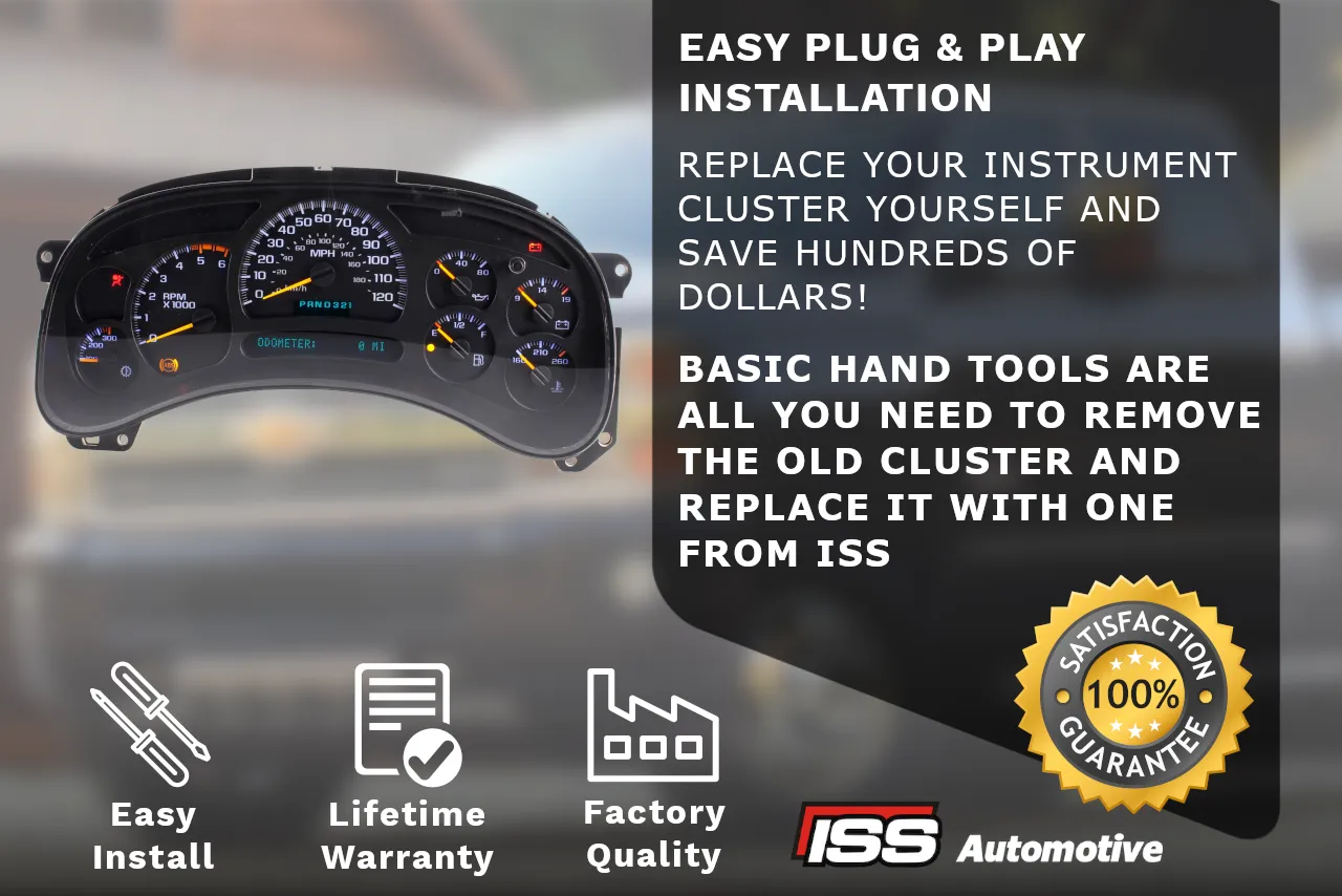 Instrument Cluster 2004 Chevy Tahoe (Professional Replacement)