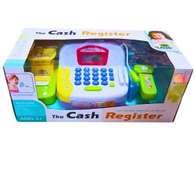 Interactive Cash Register Toy with Microphone – Learning & Fun for Kids Ages 3 