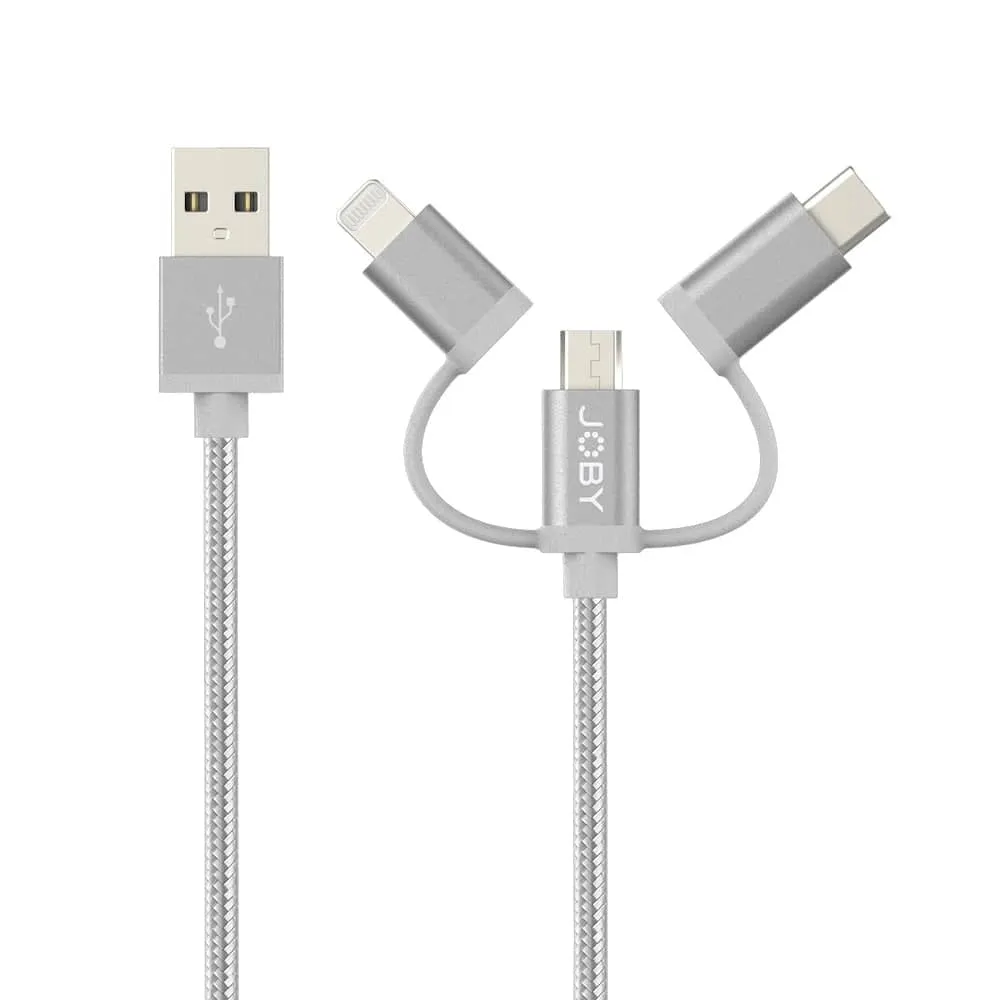 Joby Cable ChargeSync 3in1 1.2M GR