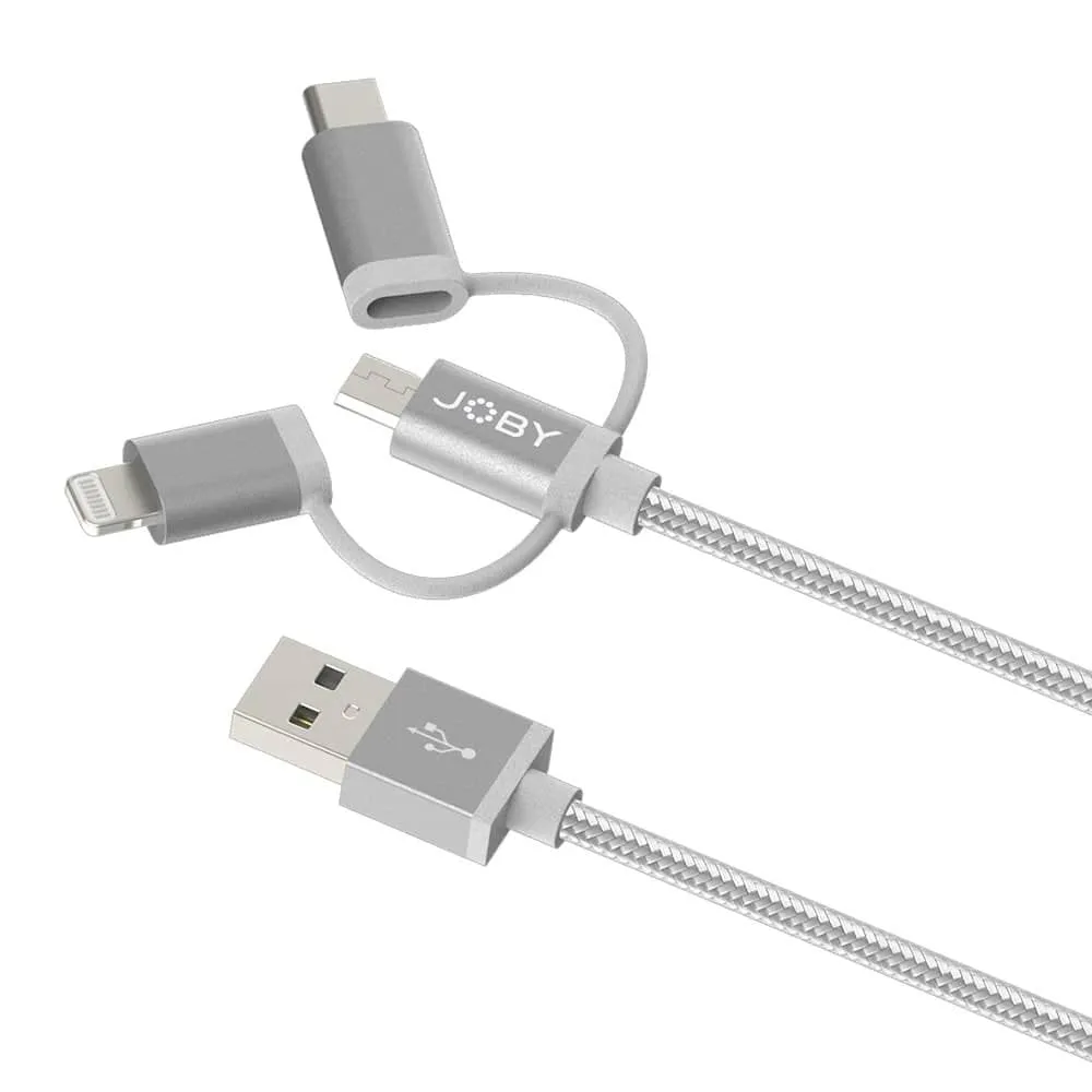 Joby Cable ChargeSync 3in1 1.2M GR