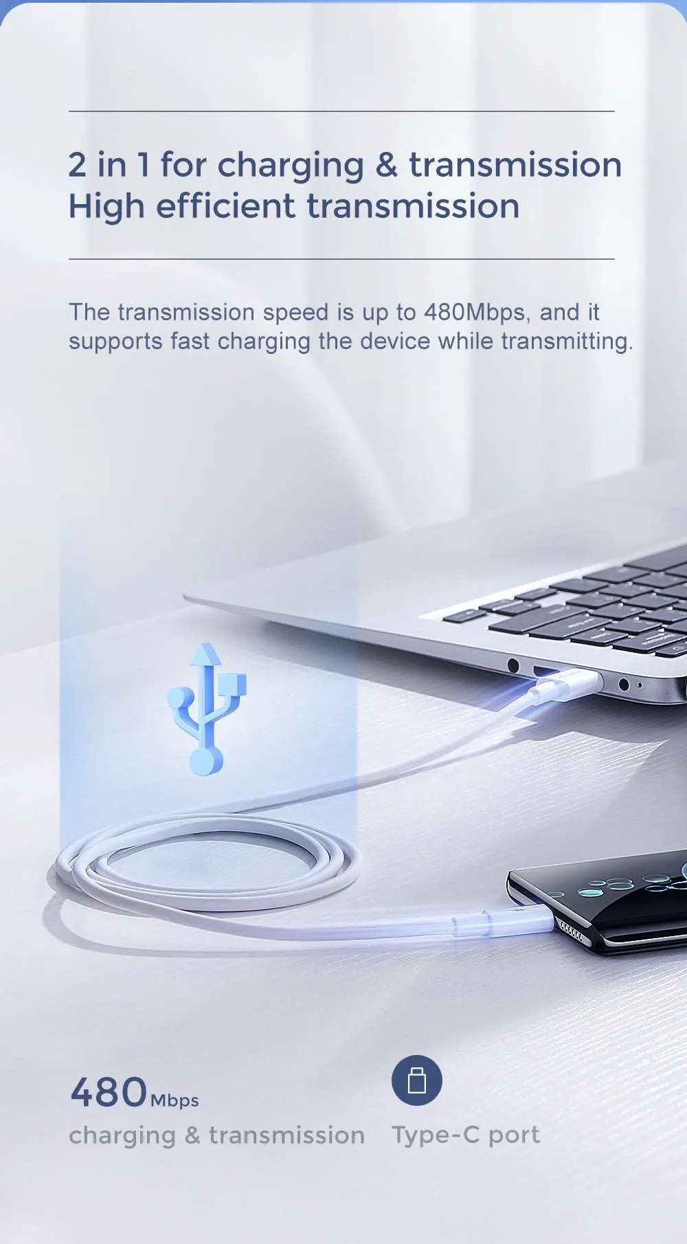 Joyroom S-1050M7 | USB to Type-C Mobile Cable | Fast Charge PD