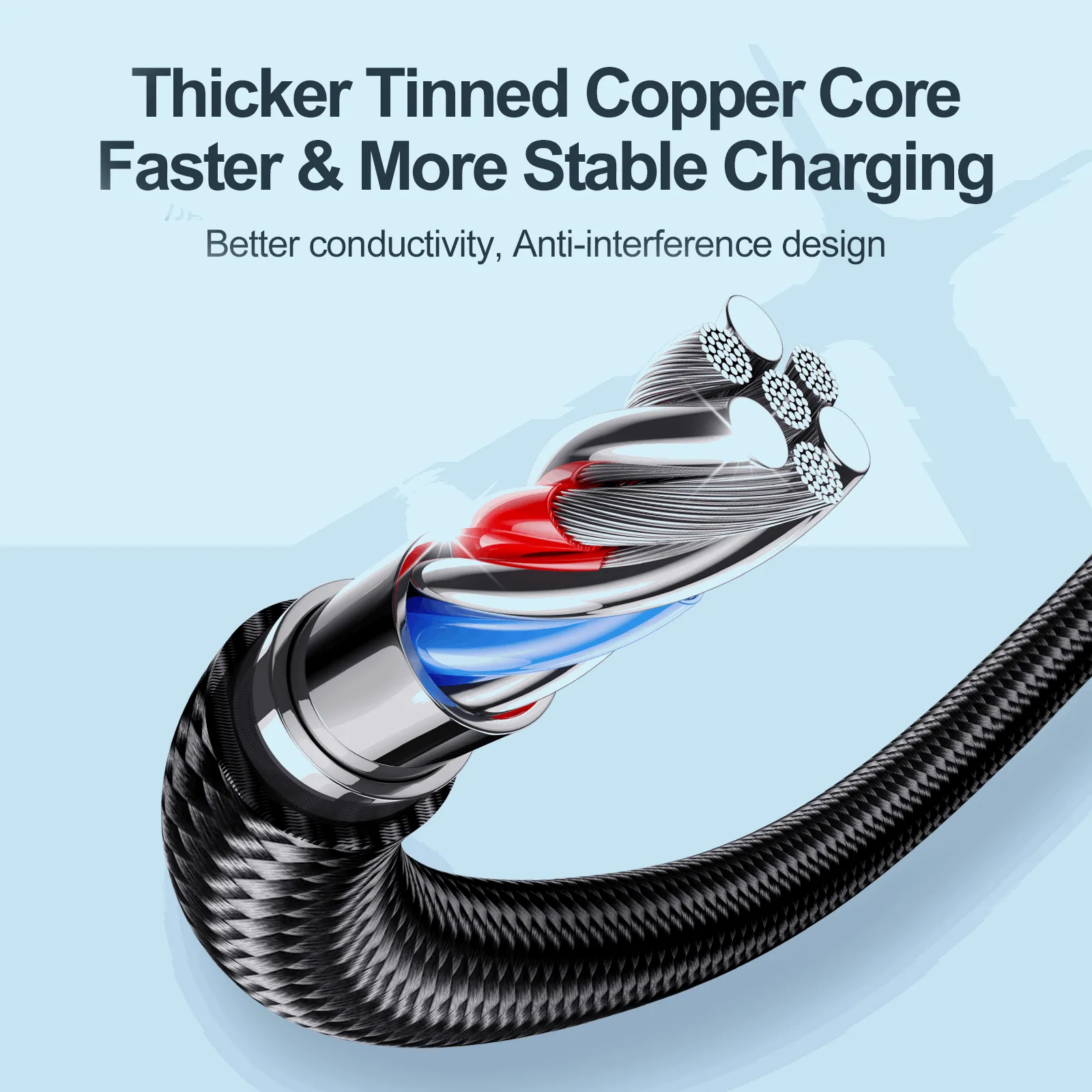 Joyroom S-CC100A10 | Type-C to Type-C Mobile Cable | Fast Charge 100W PD