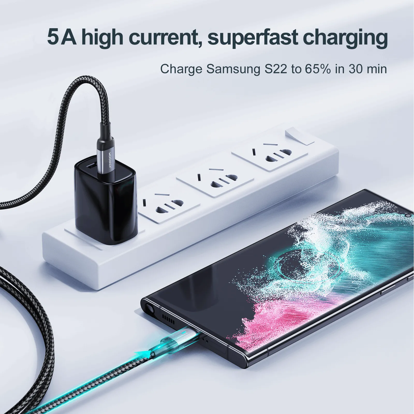 Joyroom S-CC100A10 | Type-C to Type-C Mobile Cable | Fast Charge 100W PD