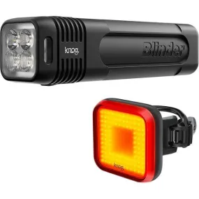 Knog Blinder Pro 600   Blinder Square Rear - Light Set